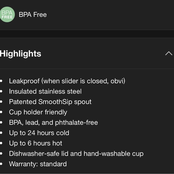 NWT Owala 20oz SmoothSip Slider Coffee Tumbler - Picture 5 of 5